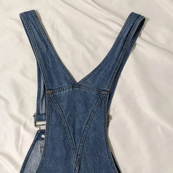 BDG by Urban Outfitters Overall Shorts, Color Blue Size XS-TP - Picture 11 of 13
